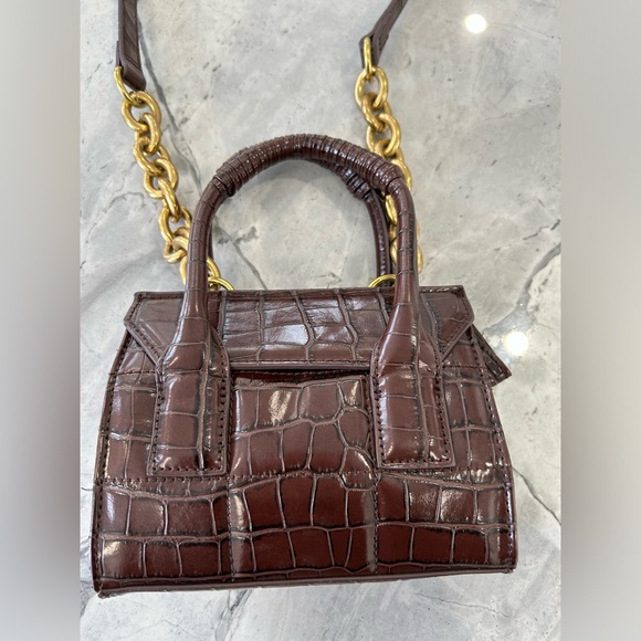 Zara Mini Animal Print Bag 🤎 - Picture 3 of 4